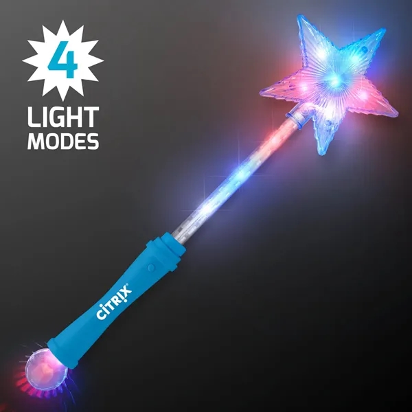 Blank or Imprinted. LED Super Star Wands make the night magical.... from ASI 34194 ALightPromos / Alight Promotional Products