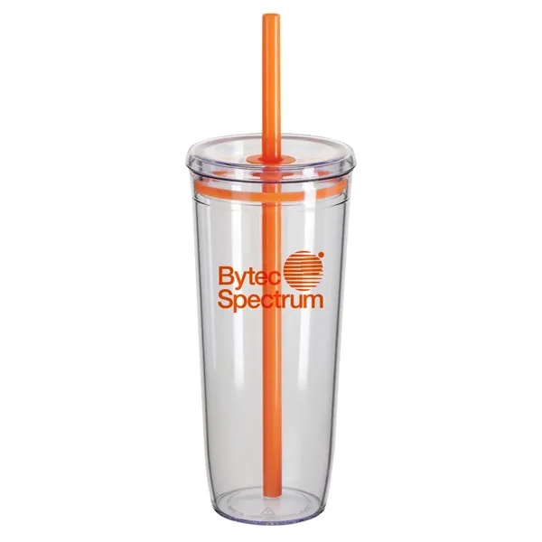 20 oz Recycled Acrylic Straw Tumbler... from ASI 36730 Ariel Premium Supply Inc