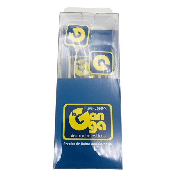 Stereo earbuds with upgraded sound, in-ear isolation and 3.5mm jack.... from ASI 39820 Opusline (Benmex) / Opus Line