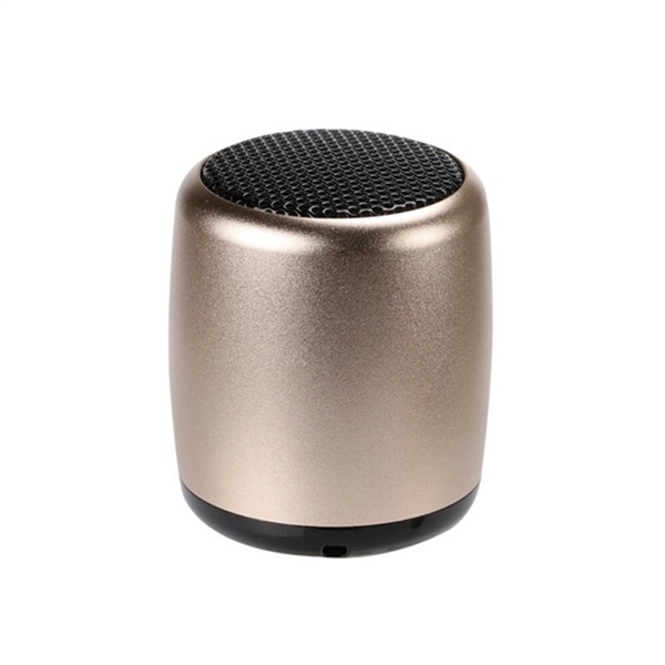 Mini Wireless Bluetooth Speaker of Aluminium with 1 color of silkscreen... from ASI 37218 Athena Promo (tm)