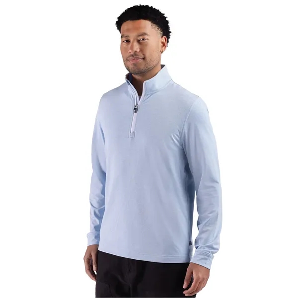 Cutter & Buck Adapt Recycled Soft Knit Stripe Mens Big &... from ASI 47965 Cutter & Buck