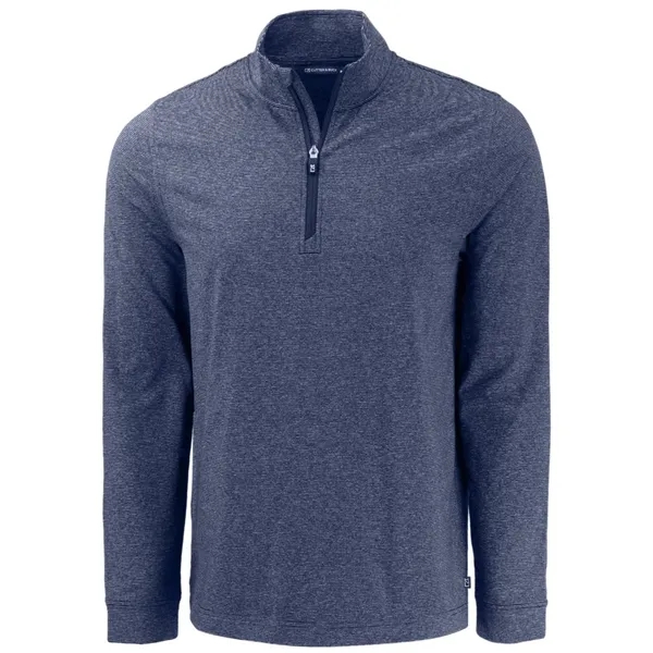 Cutter & Buck Adapt Recycled Soft Knit Stripe Mens Big &... from ASI 47965 Cutter & Buck