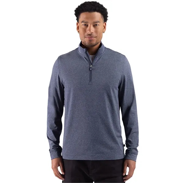 Cutter & Buck Adapt Recycled Soft Knit Stripe Mens Big &... from ASI 47965 Cutter & Buck