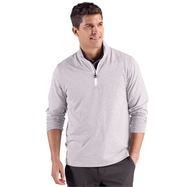 Cutter & Buck Adapt Recycled Soft Knit Stripe Mens Big &... from ASI 47965 Cutter & Buck