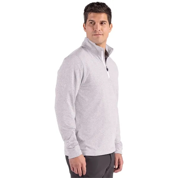 Cutter & Buck Adapt Recycled Soft Knit Stripe Mens Big &... from ASI 47965 Cutter & Buck