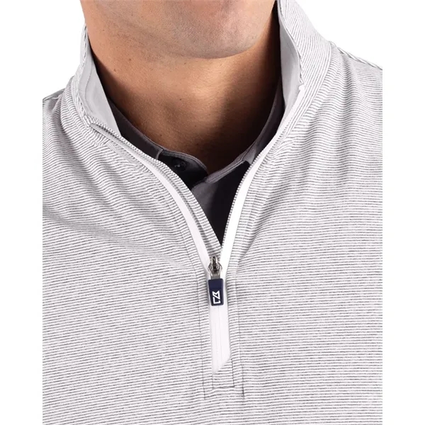 Cutter & Buck Adapt Recycled Soft Knit Stripe Mens Big &... from ASI 47965 Cutter & Buck