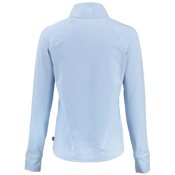 Cutter & Buck Adapt Recycled Soft Knit Stripe Womens Quar...... from ASI 47965 Cutter & Buck