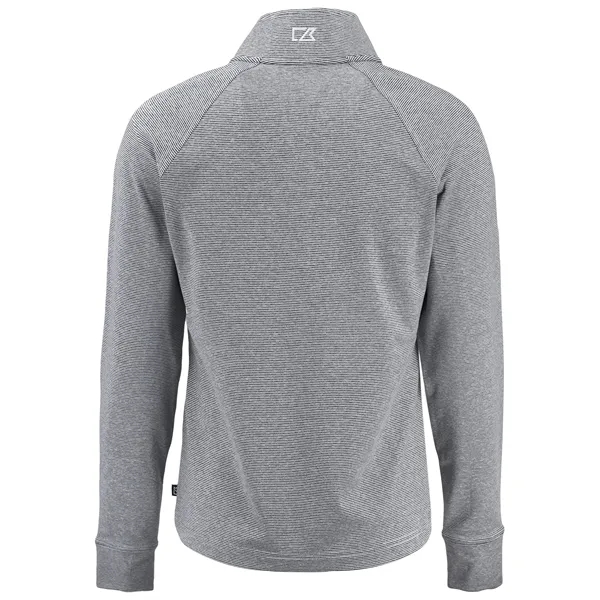 Cutter & Buck Adapt Recycled Soft Knit Stripe Womens Quar...... from ASI 47965 Cutter & Buck