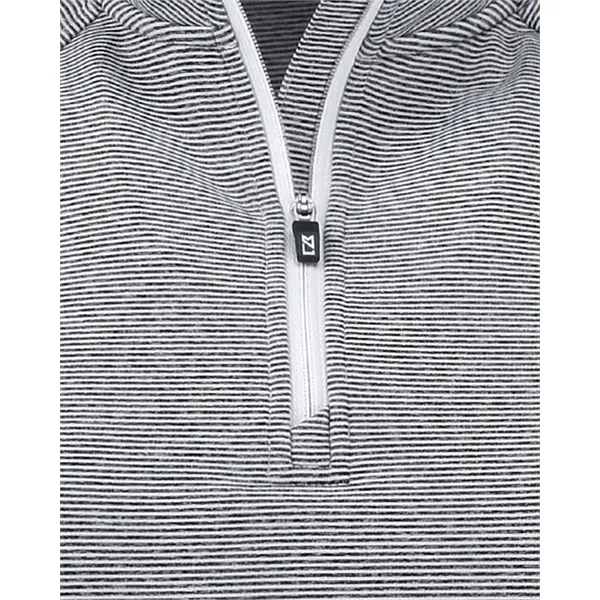 Cutter & Buck Adapt Recycled Soft Knit Stripe Womens Quar...... from ASI 47965 Cutter & Buck