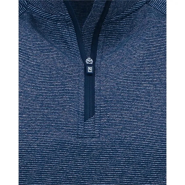 Cutter & Buck Adapt Recycled Soft Knit Stripe Womens Quar...... from ASI 47965 Cutter & Buck