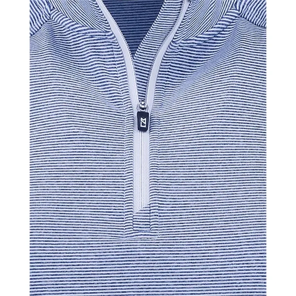 Cutter & Buck Adapt Recycled Soft Knit Stripe Womens Quar...... from ASI 47965 Cutter & Buck