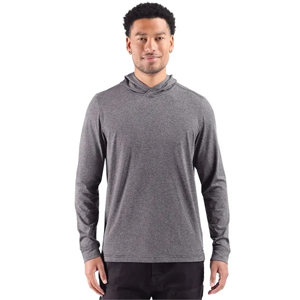 Cutter & Buck Adapt Recycled Soft Knit Stripe Mens Hooded...... from ASI 47965 Cutter & Buck