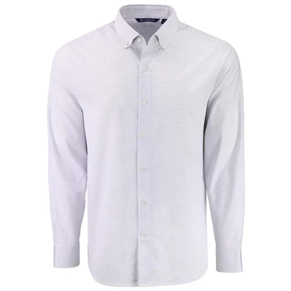 Cutter & Buck Skyline Recycled Windowpane Mens Long Sleev...... from ASI 47965 Cutter & Buck