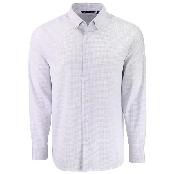 Cutter & Buck Skyline Recycled Windowpane Mens Long Sleev...... from ASI 47965 Cutter & Buck