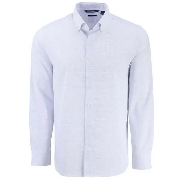 Cutter & Buck Skyline Recycled Windowpane Mens Long Sleev...... from ASI 47965 Cutter & Buck