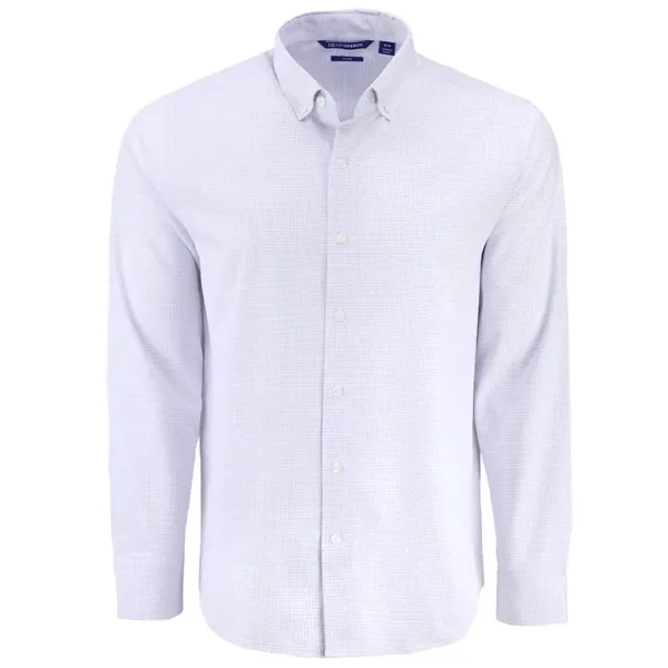 Cutter & Buck Skyline Recycled Windowpane Mens Long Sleev...... from ASI 47965 Cutter & Buck