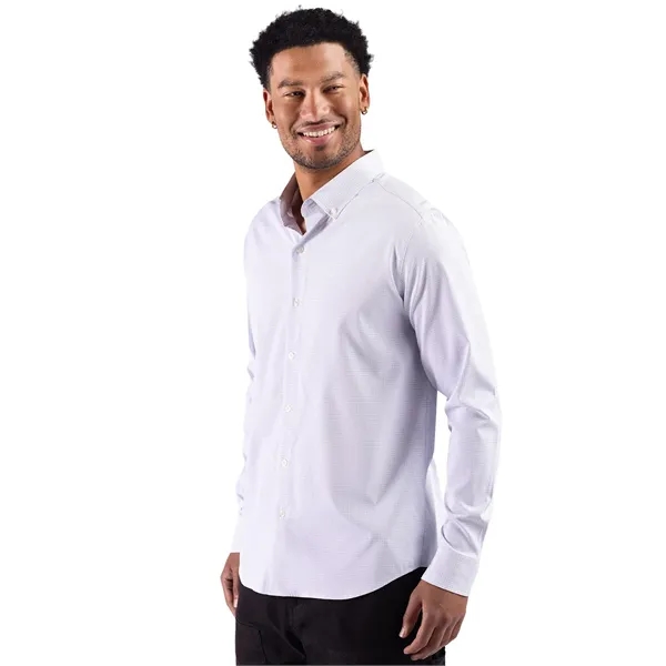 Cutter & Buck Skyline Recycled Windowpane Mens Long Sleev...... from ASI 47965 Cutter & Buck