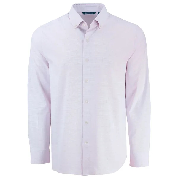 Cutter & Buck Skyline Recycled Windowpane Mens Long Sleev...... from ASI 47965 Cutter & Buck