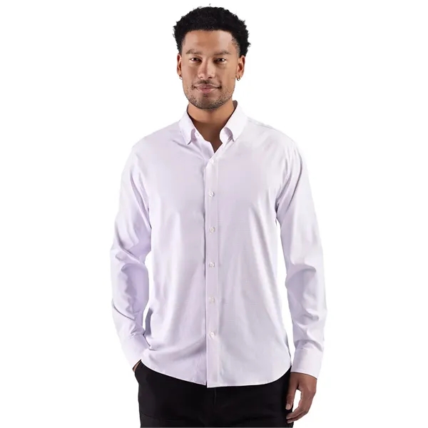 Cutter & Buck Skyline Recycled Windowpane Mens Long Sleev...... from ASI 47965 Cutter & Buck