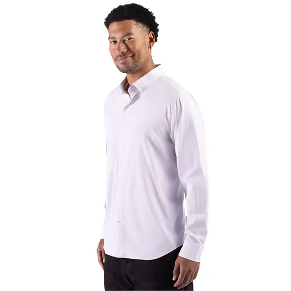 Cutter & Buck Skyline Recycled Windowpane Mens Long Sleev...... from ASI 47965 Cutter & Buck