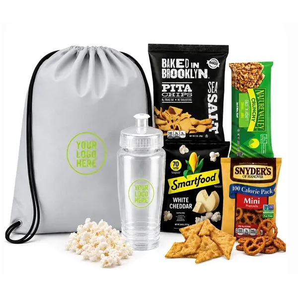Event Welcome Bag with Sport Bottle and Snacks... from ASI 89971 Stuff A Mug
