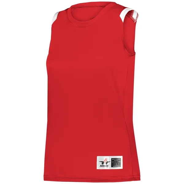 Ladies' crew neck jersey made of polyester performance fabric.... from ASI 37461 Augusta Sportswear