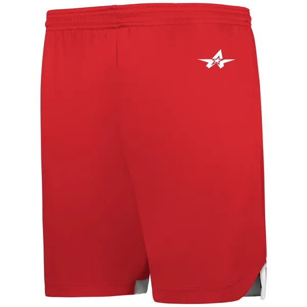 Ladies' performance shorts made of polyester performance fabric.... from ASI 37461 Augusta Sportswear