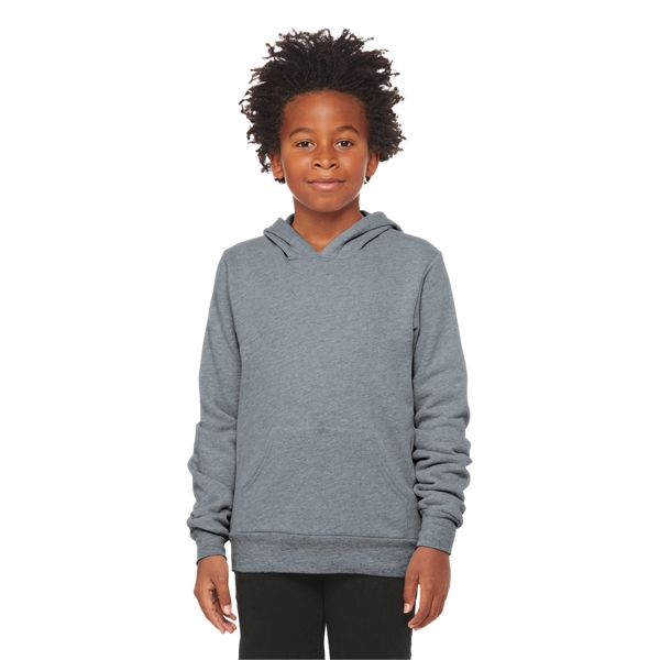 BELLA+CANVAS Youth Sponge Fleece Pullover Hoodie... from ASI 84863 SanMar