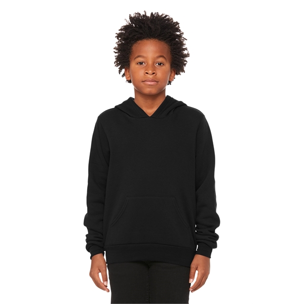 BELLA+CANVAS Youth Sponge Fleece Pullover Hoodie... from ASI 84863 SanMar