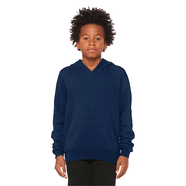 BELLA+CANVAS Youth Sponge Fleece Pullover Hoodie... from ASI 84863 SanMar