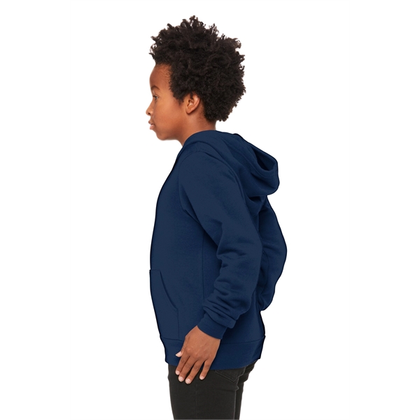 BELLA+CANVAS Youth Sponge Fleece Pullover Hoodie... from ASI 84863 SanMar