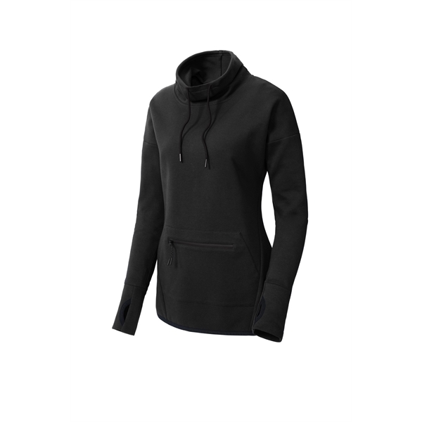 Sport-Tek Ladies Triumph Cowl Neck Pullover... from ASI 84863 SanMar