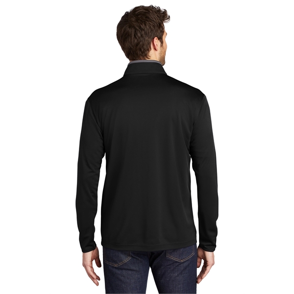 Port Authority Silk Touch Performance 1/4-Zip... from ASI 84863 SanMar
