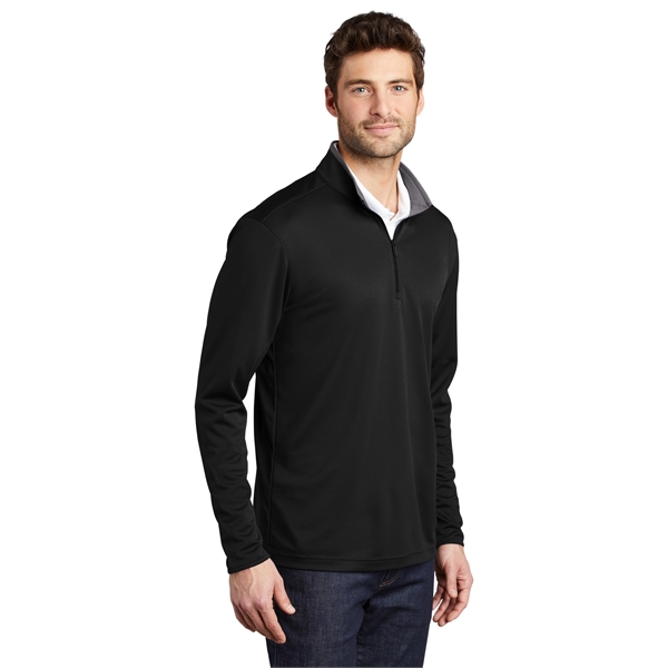 Port Authority Silk Touch Performance 1/4-Zip... from ASI 84863 SanMar