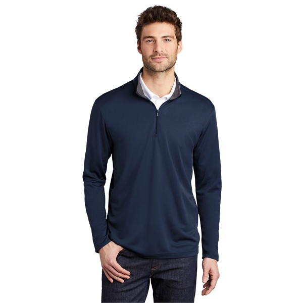 Port Authority Silk Touch Performance 1/4-Zip... from ASI 84863 SanMar