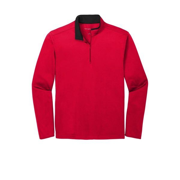 Port Authority Silk Touch Performance 1/4-Zip... from ASI 84863 SanMar