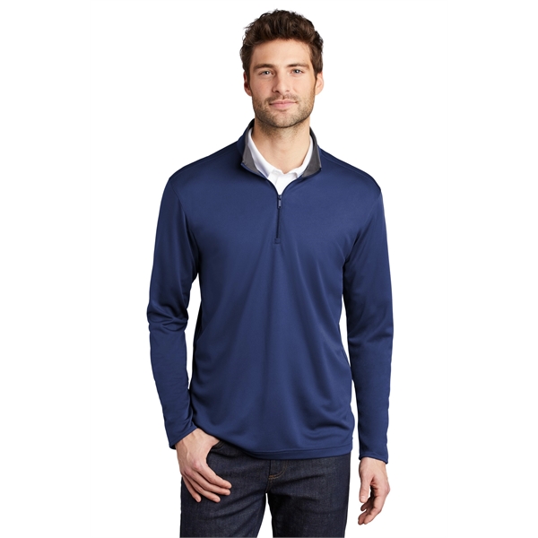 Port Authority Silk Touch Performance 1/4-Zip... from ASI 84863 SanMar
