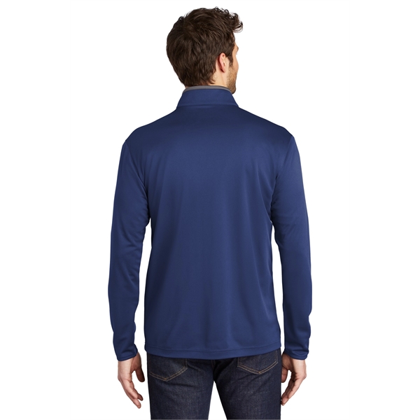 Port Authority Silk Touch Performance 1/4-Zip... from ASI 84863 SanMar