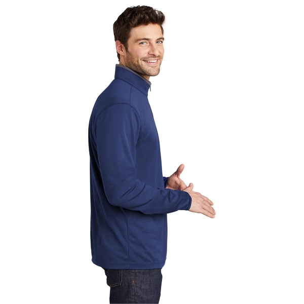 Port Authority Silk Touch Performance 1/4-Zip... from ASI 84863 SanMar