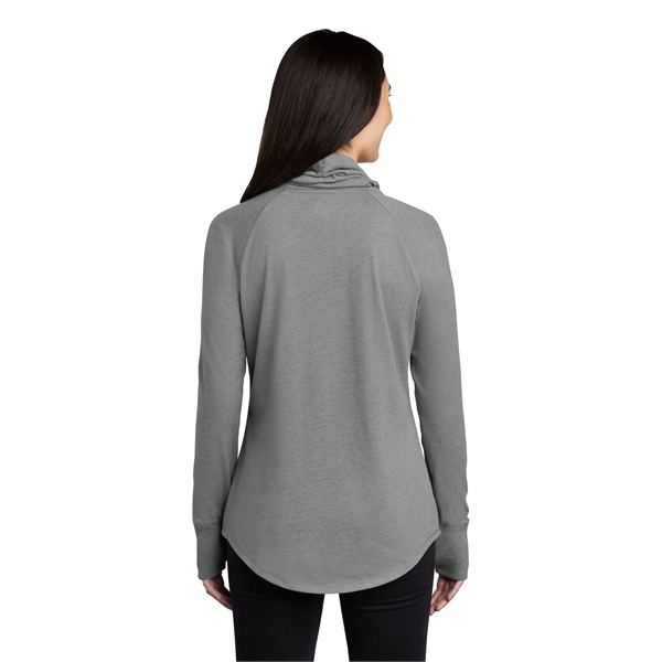 New Era Ladies Sueded Cotton Blend Cowl Tee... from ASI 84863 SanMar
