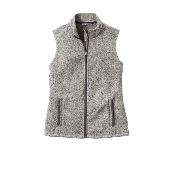 Port Authority Ladies Sweater Fleece Vest... from ASI 84863 SanMar