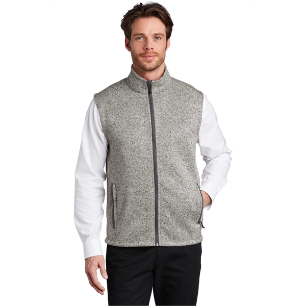 Port Authority Sweater Fleece Vest... from ASI 84863 SanMar