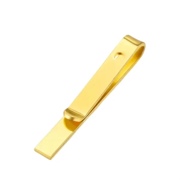 Stainless steel tie clip plus laser engraving on 1 location plus... from ASI 37218 Athena Promo (tm)
