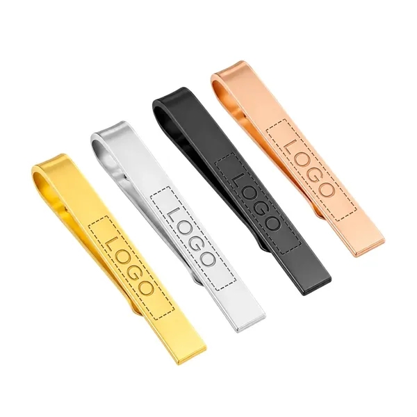 Stainless steel tie clip plus laser engraving on 1 location plus... from ASI 37218 Athena Promo (tm)