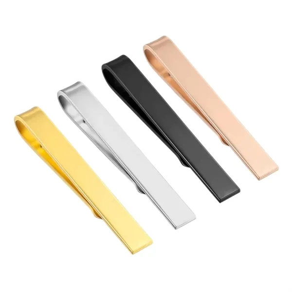 Stainless steel tie clip plus laser engraving on 1 location plus... from ASI 37218 Athena Promo (tm)