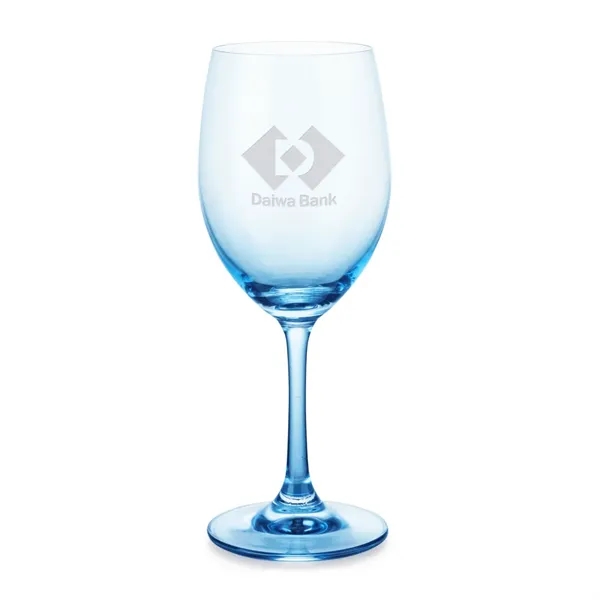 Enhance your table setting with the Soudan Blue Wine Glass, featuring... from ASI 84592 St Regis Group