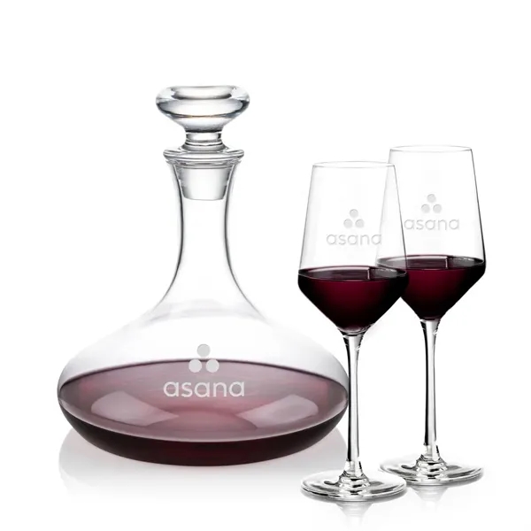The Elliston Decanter Set features a classic, gently flared decanter with... from ASI 84592 St Regis Group