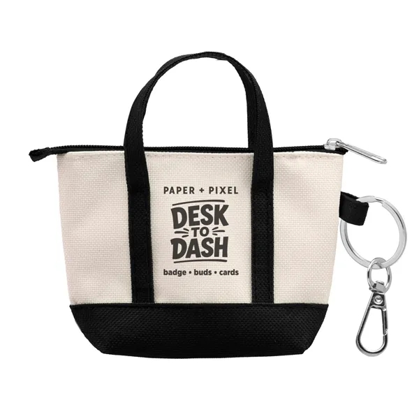mini tote key chain with custom decoration.... from ASI 62190 Illini