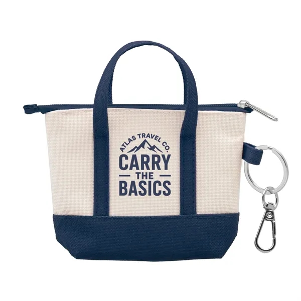 mini tote key chain with custom decoration.... from ASI 62190 Illini