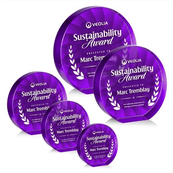 The Apollo VividPrint™ Award is a sleek, freestanding piece crafted from... from ASI 84592 St Regis Group / St Regis